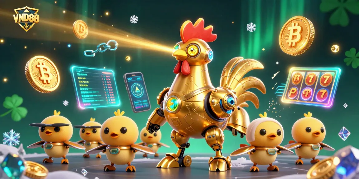 Engage with VND88 and experience the thrill of immersive gambling with our striking 3D illustration.