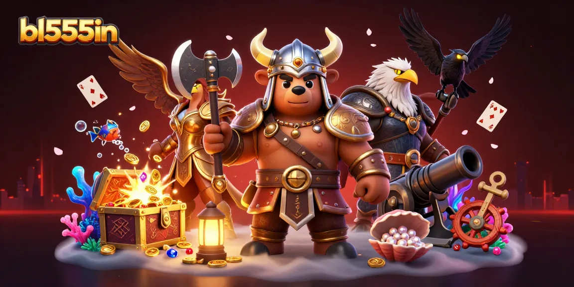 Experience thrilling gameplay at bl555in with exciting treasure, games, and vibrant characters!