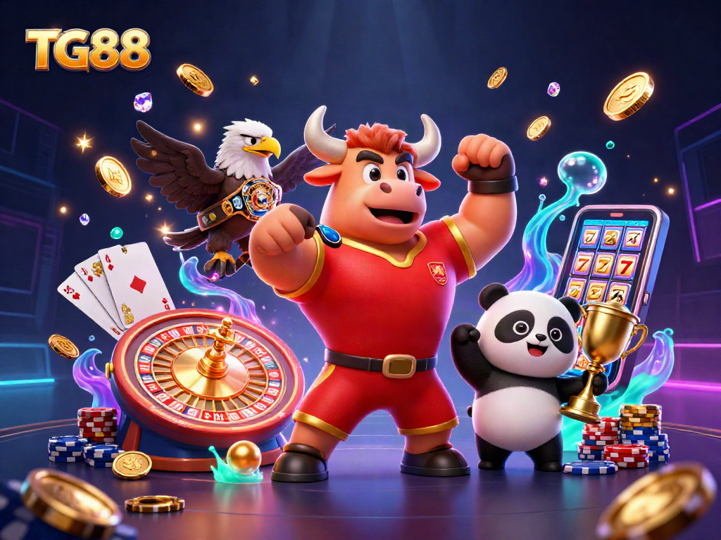 Engage with TG88's exciting online casino scene featuring thrilling games and dynamic characters.