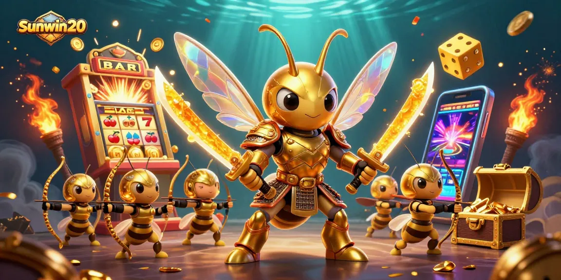 Experience thrilling jackpots with sunwin20's vibrant casino adventure featuring dynamic game elements.