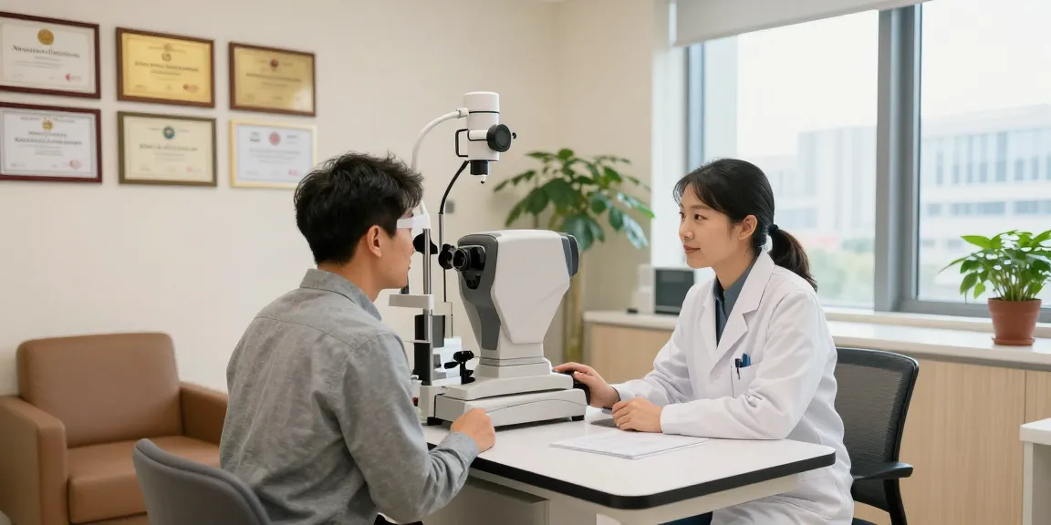 Consultation at SNU Eye Clinic highlighting expert care in eye surgery at snuseoulglobal.com/ru