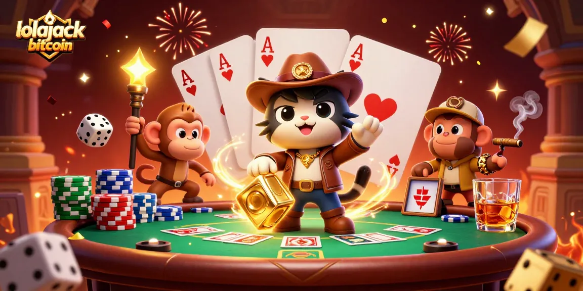 Experience the thrill of lolajack bitcoin while winning at casino games!