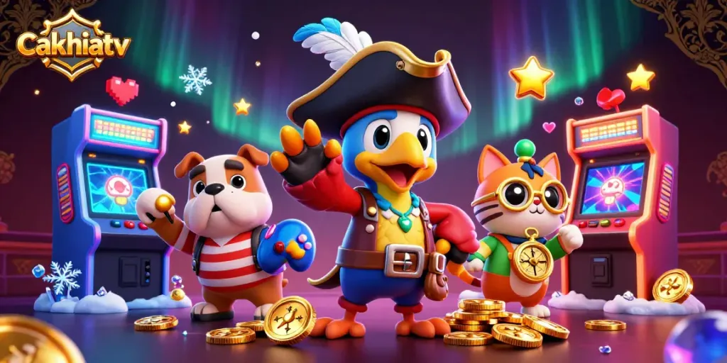 Cakhiatv delivers thrilling online gaming experiences with a lively pirate scene, showcasing gambling excitement