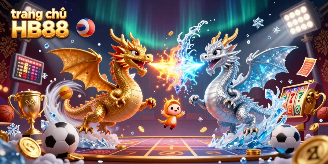 Experience the vibrant world of trang chủ HB88 with dynamic dragons and thrilling game elements.