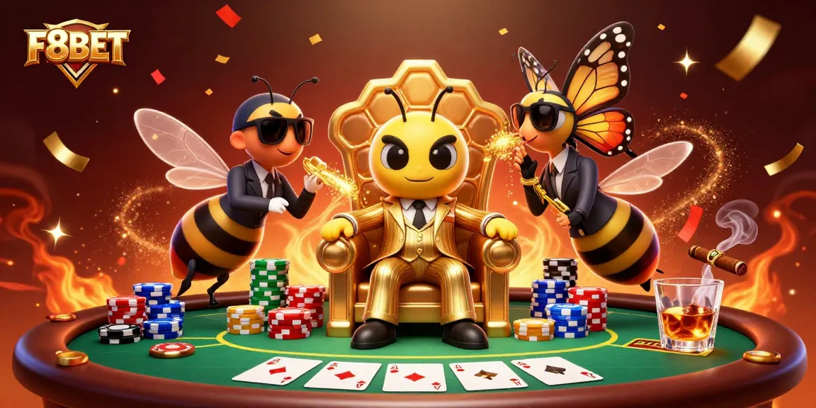 Experience thrilling poker action with F8BET's vibrant casino scene featuring exciting gameplay elements.