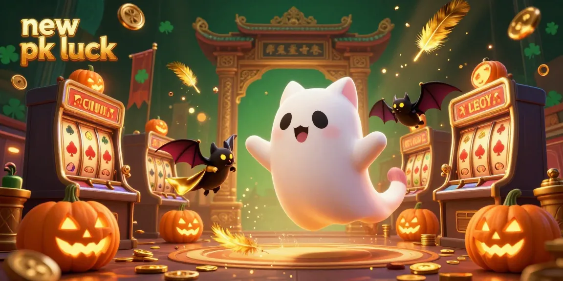 Experience jackpot excitement at new pk luck casino with ghostly characters and dynamic gaming elements.