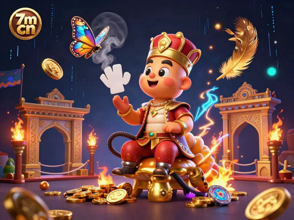 Bet on sports and live scores with 7m cn, featuring vibrant colors and dynamic elements in a lively casino scene.