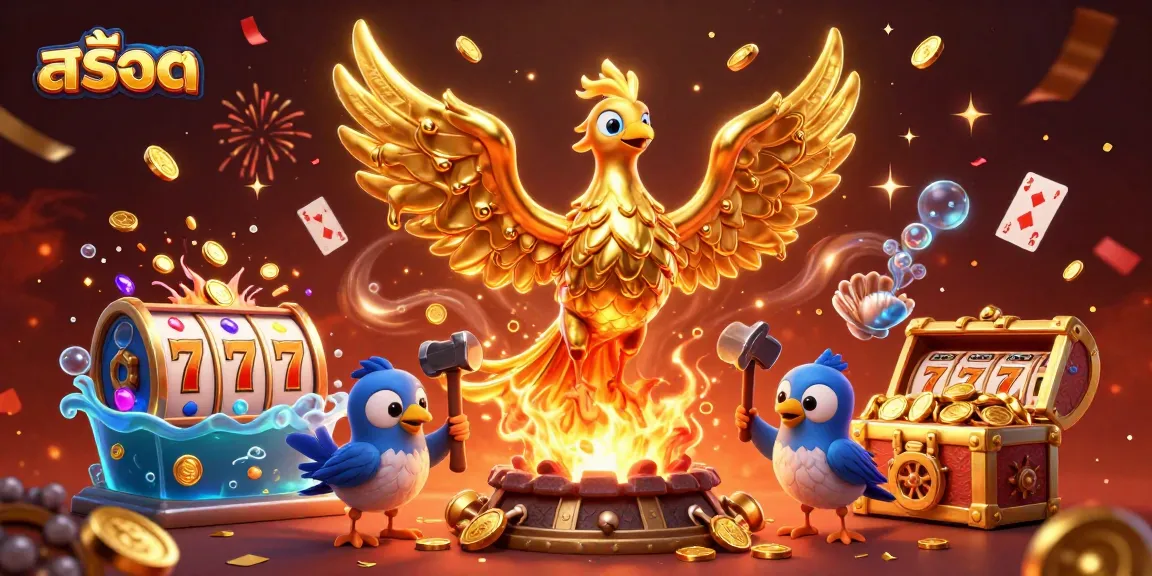 Spin the new สล็อต reels and witness the golden phoenix soar while treasures rain down!