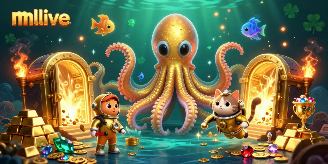 Engage with mmlive's thrilling live-stream experience featuring glowing treasures and dynamic characters.