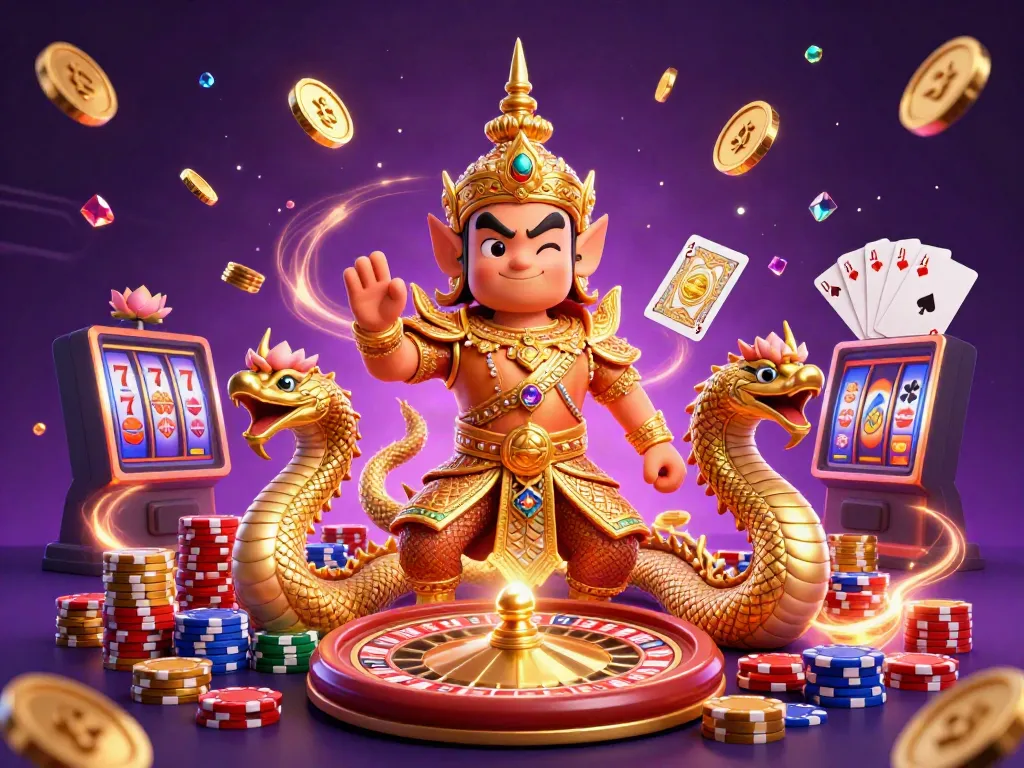 Engage with festive magic through our rich Santa for hire illustration, complete with gambling elements.