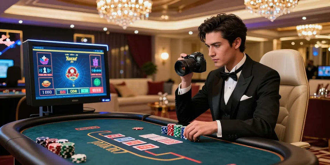 Pengalaman gaming mewah di luxury12 dengan suasana kasino yang glamor dan modern.